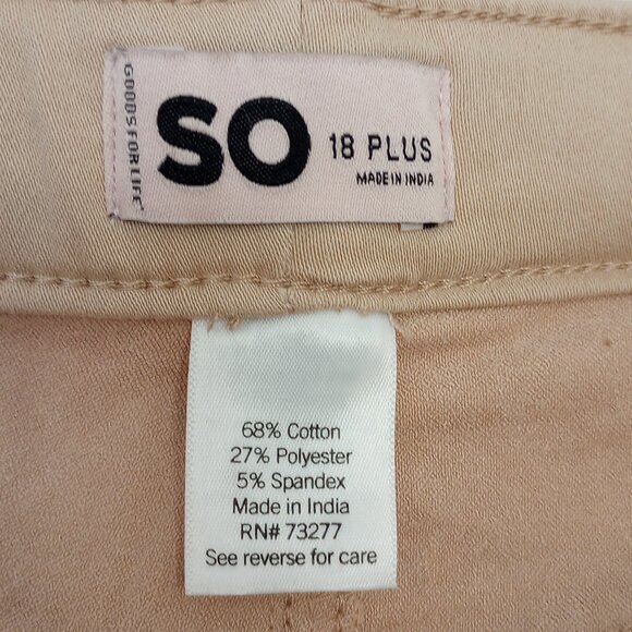 SO Beige Ultimate Girls Jeggings Size 18 Plus with Socks Bundle - Picture 3 of 11